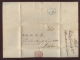 PORTUGAL "ABRANTES-LISBON" 1849 ENTIRE - ...-1853 Vorphilatelie