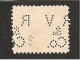 Perforadas/perfin/perfore/lochung     Republica De Cuba 1939 5 Centavos Sc # 358  Ed # 332 RV & Co - Gebruikt