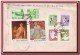 1969 Romania, Protected Fauna Complete Set + 4 Stamps Fine Nudes Paintings Airmail Cover - Covers & Documents