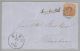 Dänemark 1856-05-21 Ribe Briefhülle Mit Mi#4 Nach Flensburg - Lettres & Documents