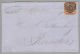 Dänemark 1855-05-10 Kopenhagen (Randers) Brief Mit Mi#4 Nach Randers 3-Ring-O#53 - Lettres & Documents