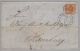 Dänemark 1859-04-21 Sjaell Postsped.büro Brief Mit Mi#7a 3-Ring-O 181 N.Hamburg - Cartas & Documentos
