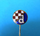 NK DINAMO ZAGREB - Croatia Ex Yugoslavia Old Old Enamel Football Pin * Fussball Foot Calcio Futbol Croatie Kroatien - Football