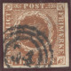 Dänemark 1854 Mi#1IIb Mit 3-Ringstempel #34 Befund Gronlund - Oblitérés