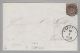 Dänemark 1854-02-16 Capplen Brief Mit Mi#1IIa 3-Ring-O #11 Nach Schleswig - Covers & Documents