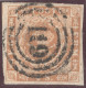 Dänemark Itzehoe Bahnhof Ca. 1862 3-Ring-O #119 Auf Mi#7b - Used Stamps