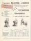 Publicité - Etablissements Maljournal Et Bourron Avenue Thiers à Lyon - Ventilateurs électriques - Electricidad & Gas