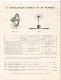 Publicité - Etablissements Maljournal Et Bourron Avenue Thiers à Lyon - Ventilateurs électriques - Electricidad & Gas