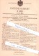Original Patent - Vicomte De La Vega In Madrid , 1901 , Dreiweghahnes Zum Mischen !!! - Documentos Históricos