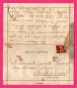 Carte Lettre - Fantaisie - Double Volets - Hirondelles - TOYRE - 1877-1920: Periodo Semi Moderno