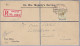 Gibraltar 1929-01-30 R-Brief Nach Zürich Via London - Gibraltar