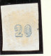 Griechenland 1862 Mi#20 Dopeldruck Kontrollzeichen - Variétés Et Curiosités