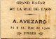 MINI CALENDRIER 1924  Grand Bazar De La Rue De Lyon  PARIS  ARC DE TRIOMPHE  O - Kleinformat : 1921-40