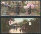 Delcampe - Japan Photo Proofs (?) For Postcards Nikko Temple (1912), Geisha Beauties, Children, Boats - 11 Items - Autres & Non Classés