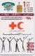 JORDAN PHONECARD RED CROSS A 56-100000pcs-8/99-USED(2) - Giordania