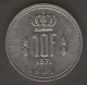 LUSSEMBURGO 10 FRANCS 1971 - Lussemburgo