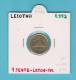 LESOTHO   1  SENTE   1.992   LATON   KM#54   SC/UNC    DL-8416 - Lesotho