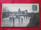 Lons Le Saunier Le Patinage Et L'établissement Thermal Animée Timbrée 1922 Rare - Patinage Artistique