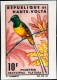 BIRDS-SUNBIRDS & ROLLER-SET OF 4-IMPERF-UPPER VOLTA-1965-MNH-A5-514 - Spechten En Klimvogels