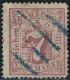 7 Shilling Graulila - Hamburg Nr.19 RZ Mit Balkenstempel - Tiefst Geprüft BPP - Kabinett - Hamburg