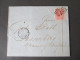Niederlande 1873 EF Nr 21.  Rotterdam Nach Sassenberg. Punktstempel 91. - Cartas & Documentos