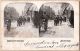 Pb012 Zeldzame Stereo-briefkaart 1900s AMSTERDAM Reguliersbreestraat Koets Met Paarden - Uitgave Louis LORJE - Amsterdam