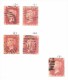 GB , Victoria : Collection De N° De Planches / Plate Sur N° 26 , 1 P : 150 , 151 , 163, 164 , 180, 187, 188  ,obl TB - Used Stamps