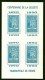 BLOC DE 4 VIGNETTES NON DENTELÉES- EXPOSITION PHILATÉLIQUE- CENTENAIRE DE LA SOCIÉTÉ TIMBROPHILE DE REIMS- 1990- 2 SCANS - Briefmarkenmessen