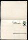 SAARLAND P35 Antwort-Postkarte KERAMIK ** 1950  Kat. 35,00 &euro; - Covers & Documents