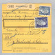 Luxemburg 1943-03-01 R-Paketkarte DR 45 Pf.frankiert Nachfels - 1940-1944 Occupazione Tedesca