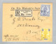 Malta 1925-11-06 R-Brief Valletta Nach Bern - Malte