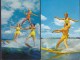 United States CPA Ski Nautique Water Skiing Wasser Ski In Florida (2 Scans) - Wasserski