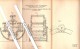 Original Patent - J. Pritchard Und F. Blair In Galashiels , Selkirk , Scotland , 1895 , Apparatus For Dyeing Yarn !!! - Selkirkshire
