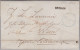 RUSSIE Langstempel Vorphilabrief Aus Belz 1857 Nach Wien - ...-1857 Voorfilatelie