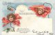 [DC4618] CARTOLINA - ILLUSTRATA - GRUSS AUS - GUTEN ABEND - BUONASERA - Viaggiata 1899 - Old Postcard - Saluti Da.../ Gruss Aus...