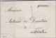 Russland St. Petersburg 1859-02-?? Brief Ohnen Inhalt Nach Triest Via Wien - ...-1857 Prefilatelia