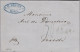 Russland MOSCOW 1862-05-19 Brief Ohnen Inhalt Nach Triest Mit AK-Stempel - ...-1857 Préphilatélie