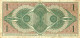 NETHERLANDS NEW GUINEA 1 GULDEN GREEN QUEEN HEAD FRONT MOTIF BACK  P.4 DATED 02-01-1950 AVF READ DESCRIPTION !! - Nouvelle Guinée Néerlandaise