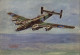 AVIATION  MILITAIRE - AVION - Dessin De Petit - HANDLEY PAGE - 1939-1945: 2ème Guerre