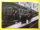 POSTAL 1919 ESTACION FERROCARRILES De SARRIA BARCELONA Soldados Conduciendo El Tren Durante La Huelga - Estaciones Con Trenes