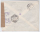 Spanien 1945-11-09 Bilbao "O.A.T." Zensur Luftpost Brief Nach Kopenhagen DK - Lettres & Documents