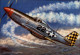 AVIATION  MILITAIRE - AVION - Dessin De BERGESE - MUSTANG - 1939-1945: 2ème Guerre