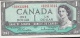 CANADA P75b 1 DOLLAR 1961  BEATTIE RAMINSKY  REPLACEMENT   AU-UNC. - Kanada