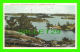 THOUSAND ISLANDS, ONTARIO - AMONG THE THOUSAND ISLANDS, ST LAWRENCE RIVER - TRAVEL IN 1930 - VALENTINE-BLACK CO - - Thousand Islands