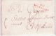 1803- TERR. CONQUIS - Lettre De 94 / BRUXELLES (la Dyle) 33 Mm Rouge 4 à Gauche-lettre De La 24è Div. Mil. - 1801-1848: Précurseurs XIX
