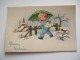 BUON NATALE  NOEL      POSTCARD UNUSED    CONDITION PHOTO FORMATO PICCOLO - Altri & Non Classificati