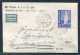 1947 Iceland Reykjavik A.O.A. First Flight Cover - Helsinki Finland / Gnesta - Luchtpost