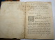 ITALIA 1639 - "JOANNIS RHODII DE ACIA DISSERTATIO AD CORNELII CELSI MENTEM " - Libri Vecchi E Da Collezione