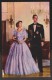 UK Queen Elizabeth II And  Prince Philip Formal Dress ,Unused 1950s - Please See Scans - Familles Royales