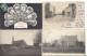 6 Cp 28 LA LOUPE Souvenir ( éventail ) Gare Rue Place école Arbre Le Chateau Parc église    ( 3 Cp Type Pionnière 1900 ) - La Loupe